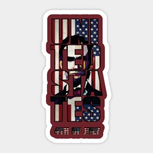 4th of July Sticker